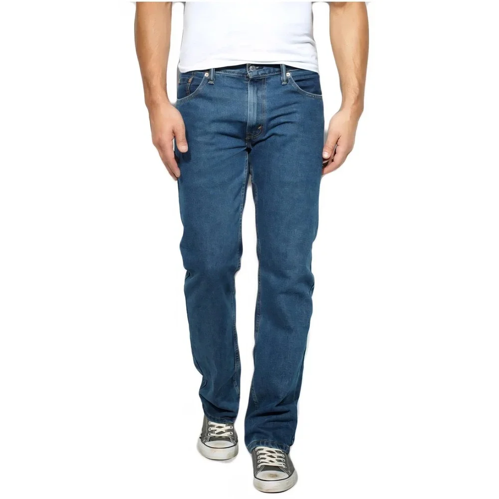 Levi's 505 Regular Fit Jeans Mens 40x30 Blue Excellent Straight Leg Denim